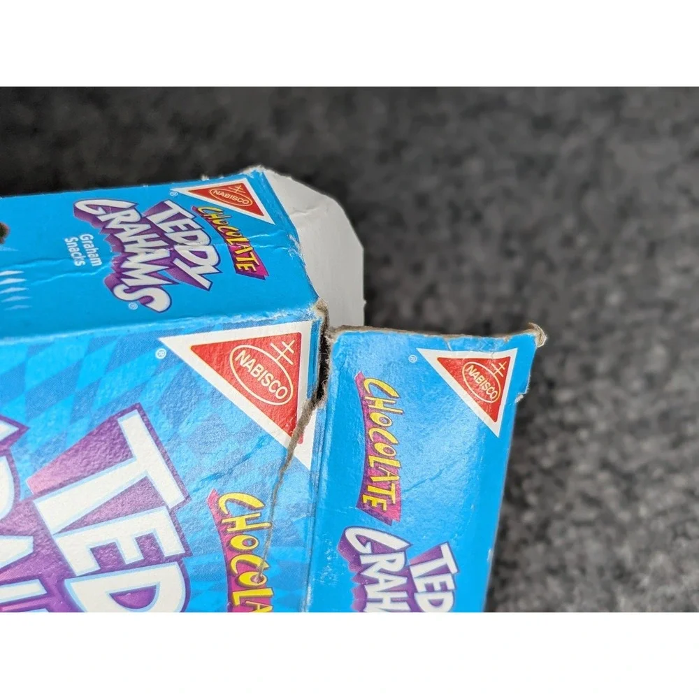 Lot Of 5 Vintage Nabisco Cookie Boxes EMPTY For Play Kitchen‎ OREO TEDDY GRAHAMS